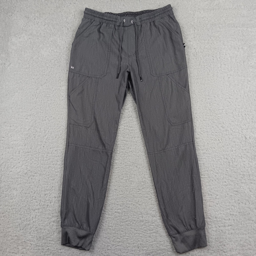 Koi Scrub Pant Jogger Women S Gray Heathered Stretch 740R